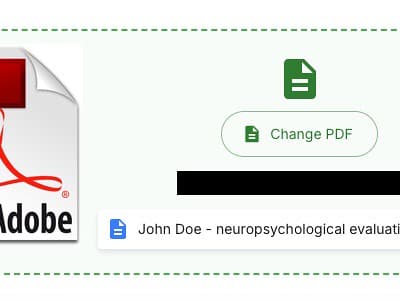 Step 1: Upload PDF